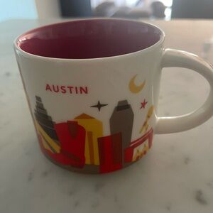 Starbucks, you are here collection Austin, 14 ounce coffee mug